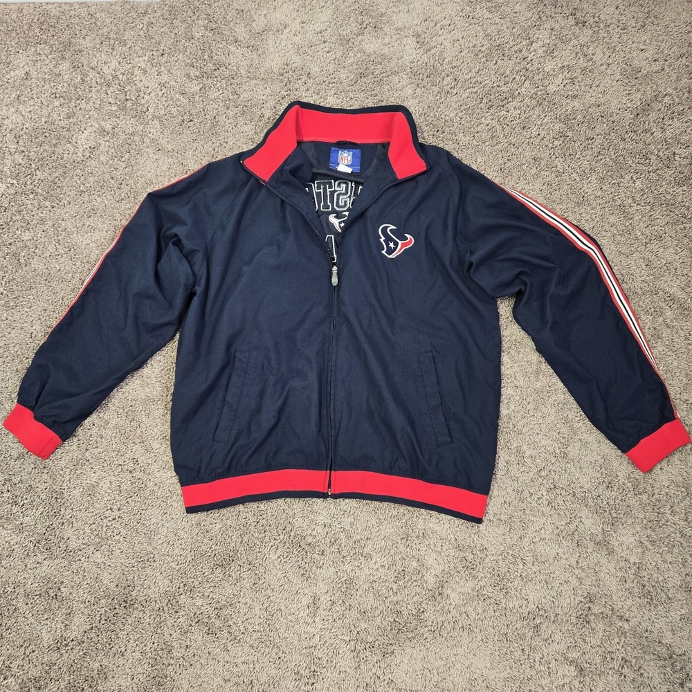 Rebook‎ NFL Houston Texans Men's Windbreaker Size XL